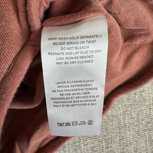 Free People Rose Front Zip Jacket Red Cinnamon Floral Embroidered Womens XL - Picture 6 of 11